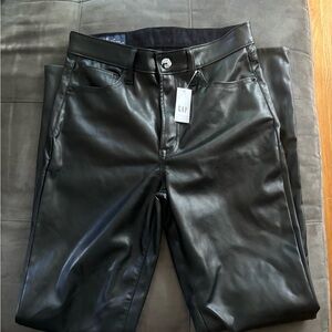 Gap pleather jeans